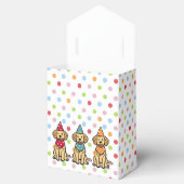 Golden Retriever Puppies Birthday Bedankdoosjes (Geopend)