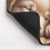 Golden Retriever Puppies in een rustige slaap Muismat (Hoek)