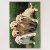 Golden Retriever Puppies Jigzaag Puzzle Legpuzzel (Verticaal)
