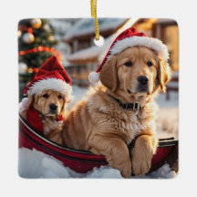 Golden Retriever Puppies Kerst