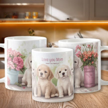 Golden Retriever Puppies Love You Mom Moederdag