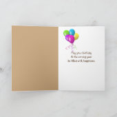 Golden Retriever Puppy 100th Birthday Kaart (Binnen)