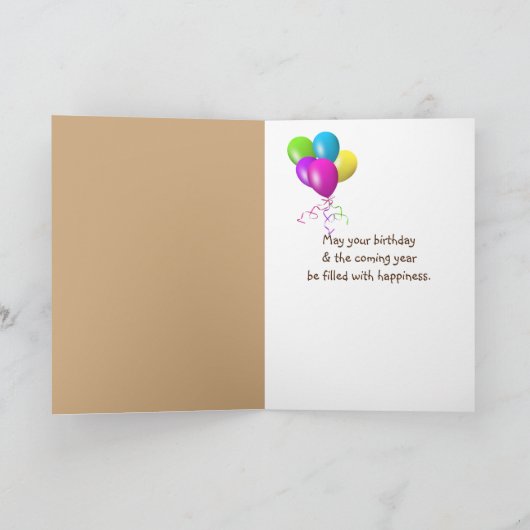 Golden Retriever Puppy 81e Verjaardag Kaart (Binnen)