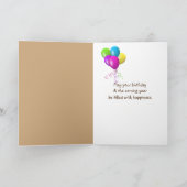 Golden Retriever Puppy 99th Birthday Kaart (Binnen)