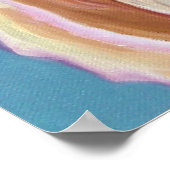 Golden Retriever Puppy Art Poster (Hoek)