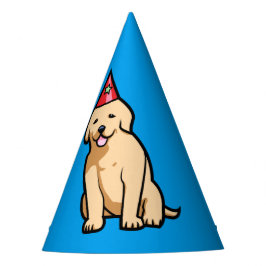 Golden Retriever Puppy Birthday Feesthoedjes