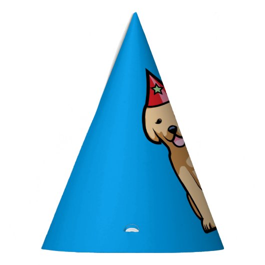 Golden Retriever Puppy Birthday Feesthoedjes (Links)