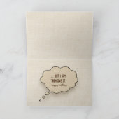 Golden Retriever Puppy Birthday Humor Kaart (Binnen)