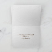 Golden Retriever Puppy Birthday Kaart (Binnen)