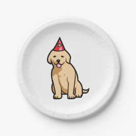 Golden Retriever Puppy Birthday Papieren Bordje