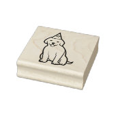 Golden Retriever Puppy Birthday Rubberstempel (Stempel)