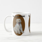 Golden Retriever Puppy Cheery Mok (Links)