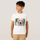 Golden Retriever Puppy Children's T-Shirt (Voorkant volledig)