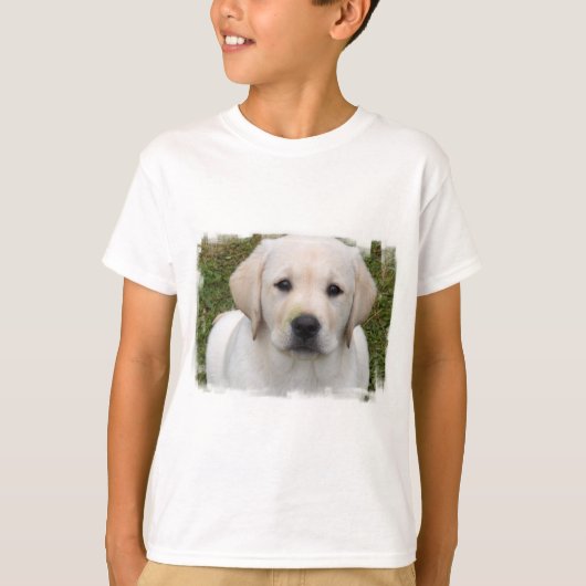 Golden Retriever Puppy Children's T-Shirt (Voorkant)