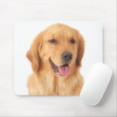 Golden Retriever Puppy Dog Love Muismat (Met muis)