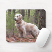 Golden Retriever Puppy Dog Mousepad Muismat (Met muis)