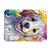 Golden Retriever Puppy Fotomagneet Magneet (Horizontaal)