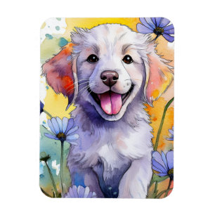 Golden Retriever Puppy Fotomagneet Magneet