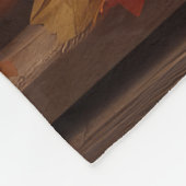 Golden Retriever Puppy Herfst Delight Pompoen Fleece Deken (Hoek)