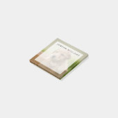 Golden Retriever Puppy in Box Post-it® Notes (Schuin)