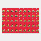 Golden Retriever Puppy Inpakpapier Vel (Voorkant 3)