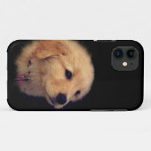 Golden Retriever Puppy iPhone Case (Achterkant (horizontaal))