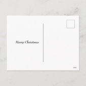 Golden Retriever Puppy Kerstboom Sneeuwvlokken Feestdagenkaart (Achterkant)