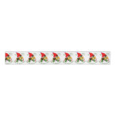 Golden Retriever Puppy Kerstmis Grosgrain Lint (Voorkant)