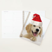 Golden Retriever Puppy Kerstmis Planner (Display)