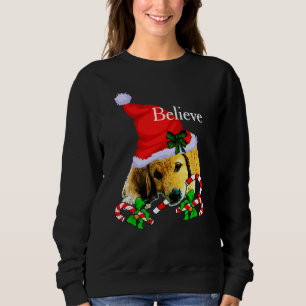 Golden Retriever Puppy Kerstmis Trui