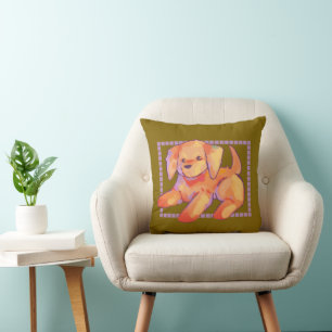 Golden retriever puppy kussen