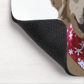 Golden Retriever Puppy met Bandana Mousepad Muismat (Hoek)