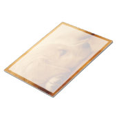 Golden Retriever Puppy Notitieblok (Schuin)