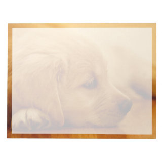 Golden Retriever Puppy Notitieblok