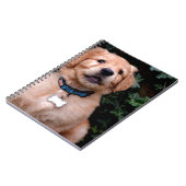 Golden Retriever Puppy Notitieboek (Linkerzijde)