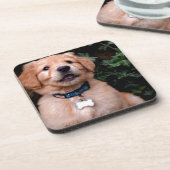 Golden Retriever Puppy Onderzetter (Linkerzijde)