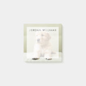 Golden Retriever Puppy op Couch Post-it® Notes (Voorkant)