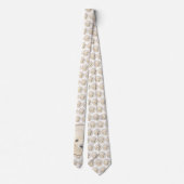 Golden Retriever Puppy Painting - Originele Dog Ar Stropdas (Achterkant)