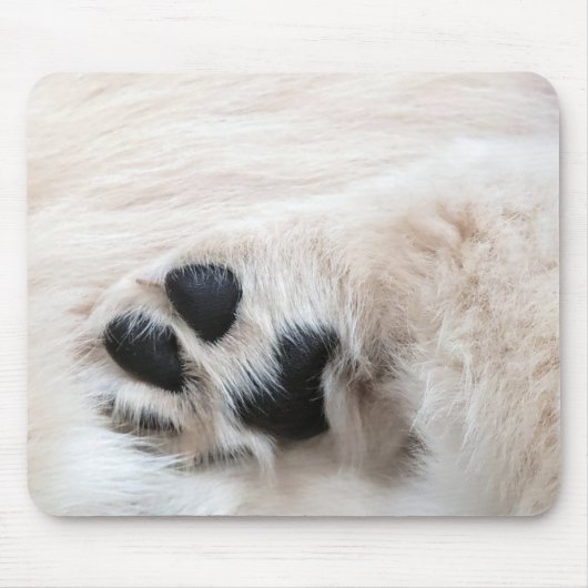 Golden Retriever Puppy Paw Muismat (Voorkant)