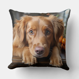 Golden Retriever puppy pose Kussen
