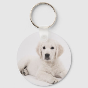 Golden Retriever Puppy Sleutelhanger