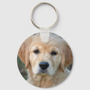 Golden Retriever Puppy Sleutelhanger