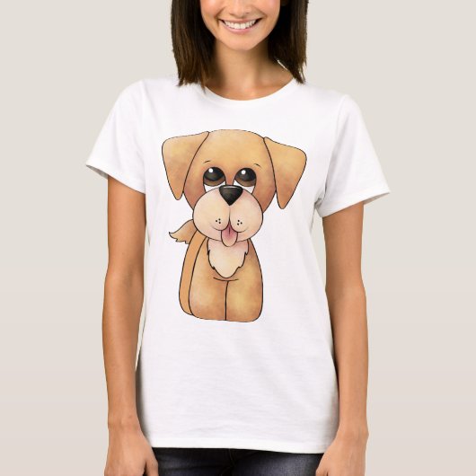 Golden Retriever Puppy T-shirt (Voorkant)