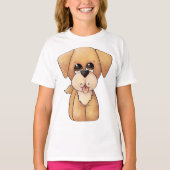 Golden Retriever Puppy T-shirt (Voorkant)