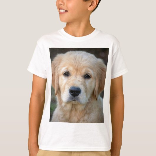 Golden Retriever Puppy T-shirt (Voorkant)