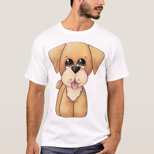 Golden Retriever Puppy T-shirt (Voorkant)