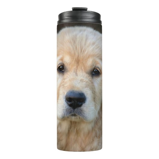 Golden Retriever Puppy Thermosbeker (Voorkant)