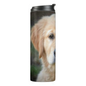 Golden Retriever Puppy Thermosbeker (Gedraaid links)