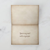 Golden Retriever Puppy Thinking of You Kaart (Binnen)