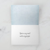 Golden Retriever Puppy Thinking of You Kaart (Binnen)